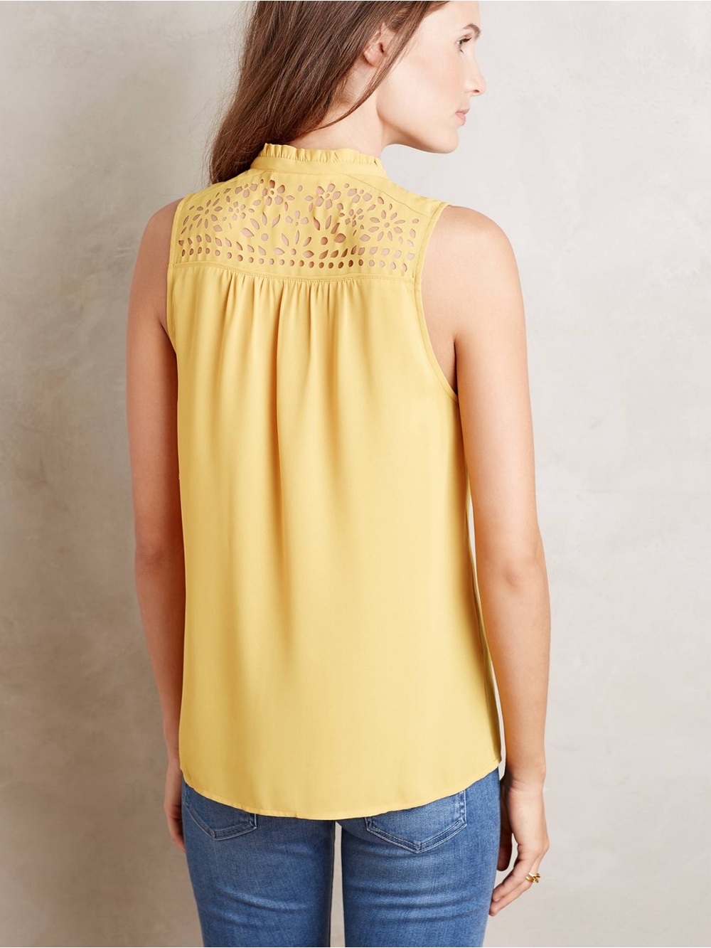 Maeve Tie-Neck Blouse - Picture 8 of 9
